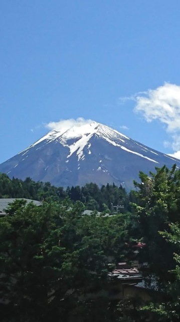 富士山がとても綺麗でした